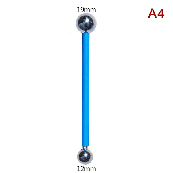 1/4 kpl Ammattimainen DIY ruostumattomasta teräksestä valmistettu polymeerisavi työkalutäyttö A5