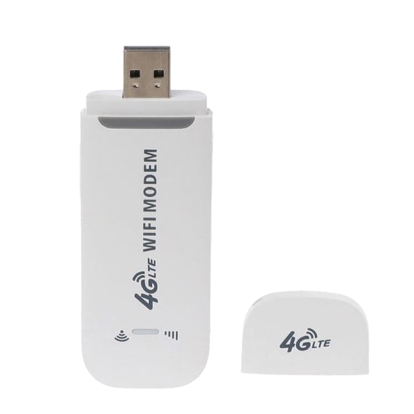 4G LTE USB Modeemi Dongle 150 Mbps lukitsematon langaton langaton verkko White