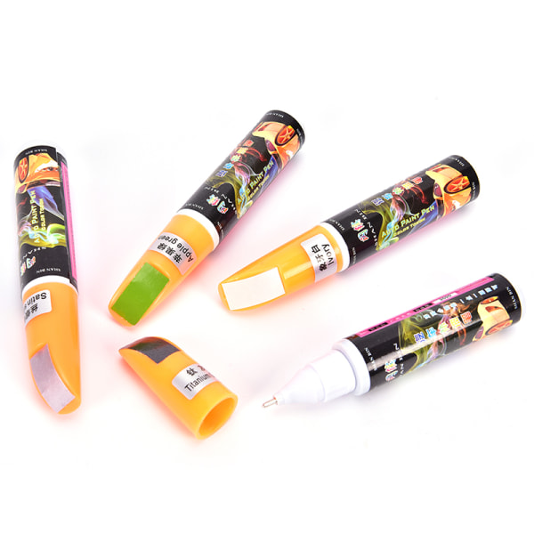 Car Auto Coat Scratch Clear Repair Maling Pen Touch Up Remover A Apple green