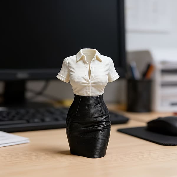 Kontor Kreativ Pynt OL Profesjonell Halvkropps Statue Vase A2