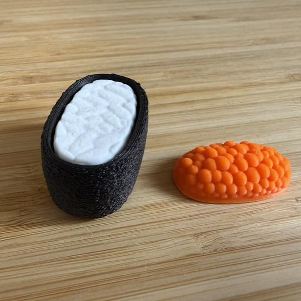 Mini dampet bolle Relax Clicker Aflastning Nøglering Dekompression K A2