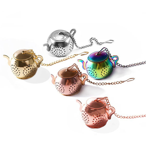 Teekannu Shape Tea Infuser Spice Flower Teesiivilä Yrttifilte A1
