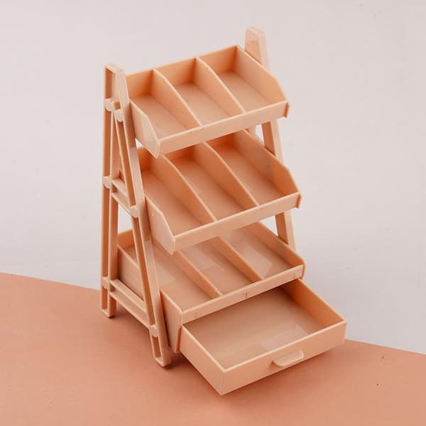 1 st 1/12 dockskåpsleksak Mini displayställ Förvaringshylla Modell F A2