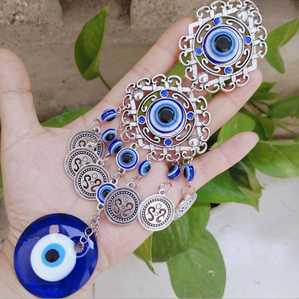 Wind Chimes Tyrkiet Evil Eye vedhæng Drop-shaped