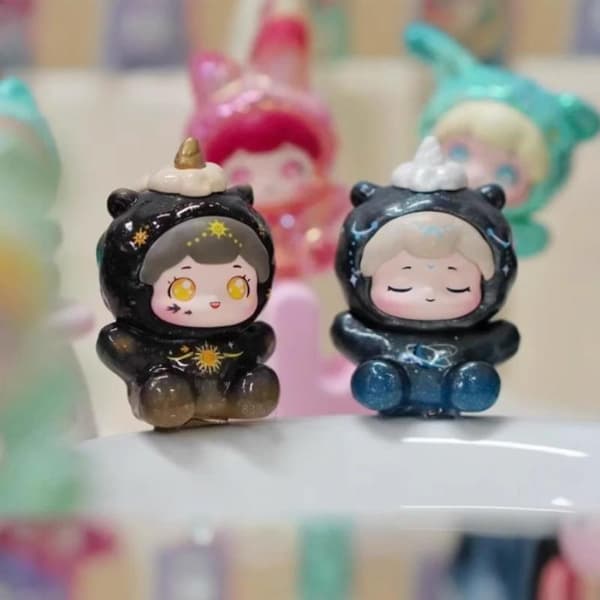 Baobao Zodiac PET Series Mysterious Box Figurer Mini Dukke Samleobjekt 1 Box Random