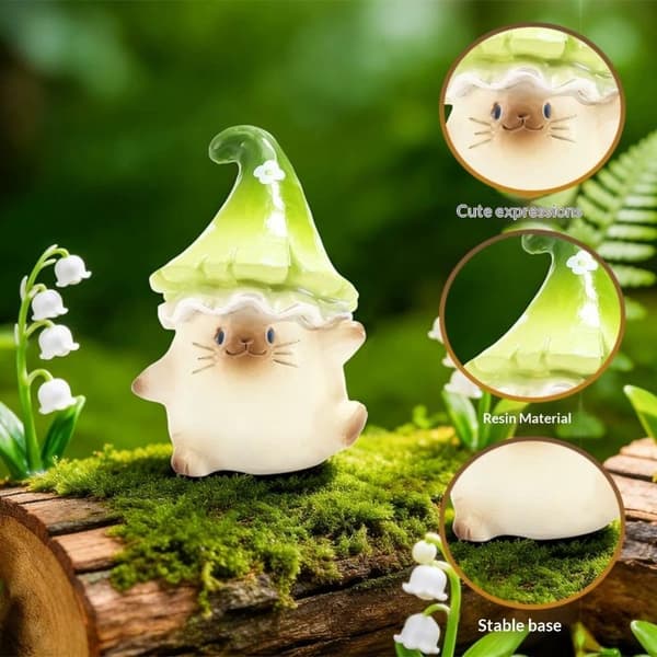 e Fantash Svampekat PAI Serie Blind Box Figurer Samleobjekt 1 Box Random