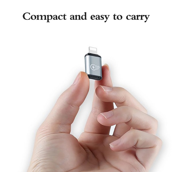 USB Type C -naaras -sovitin Type-C -sovittimeen iPhone-muuntimeen D