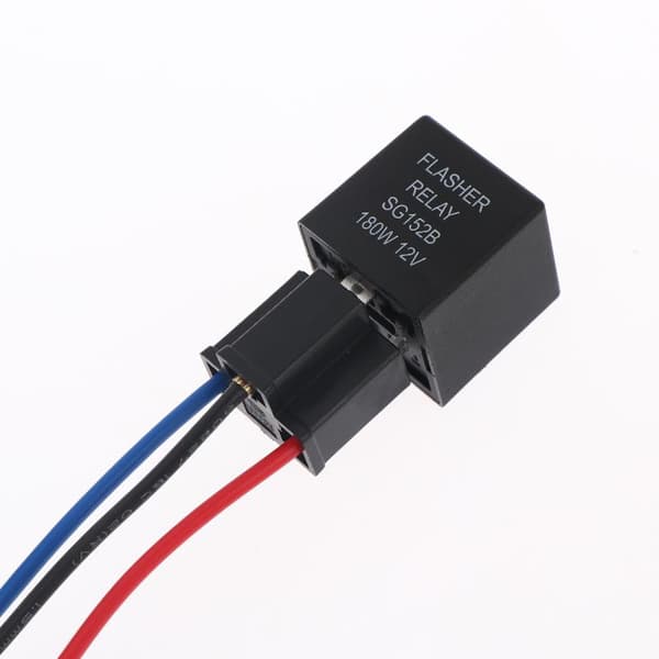 1 sæt bilblinkrelæ til blinklys LED-blinkrelæ 12V