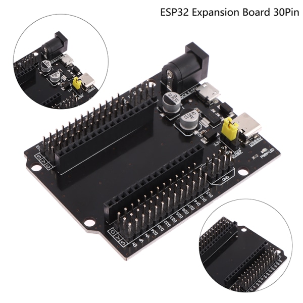 ESP32 laajennuskortti ESP32 30Pin DEVKIT V1 power