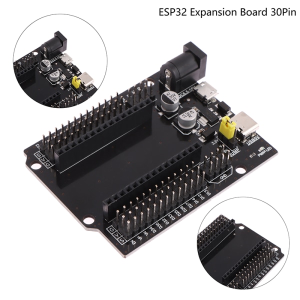 ESP32 udvidelseskort ESP32 30Pin DEVKIT V1 Power Board-modul