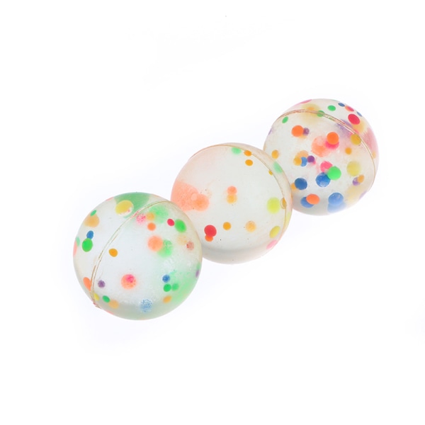 42 mm klara färgglada gummibollar Jelly Ball Jump Bouncy Ball Fo