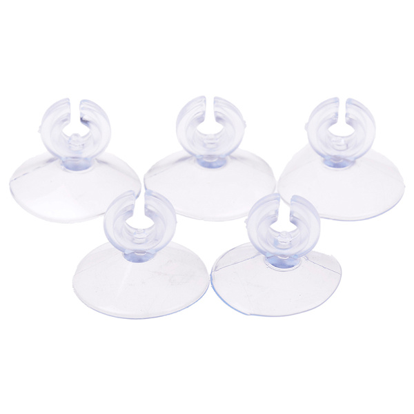 5/10st mjuk silikon Aquarium Fish Tank Syrgaspump Fixed Ther 5pcs