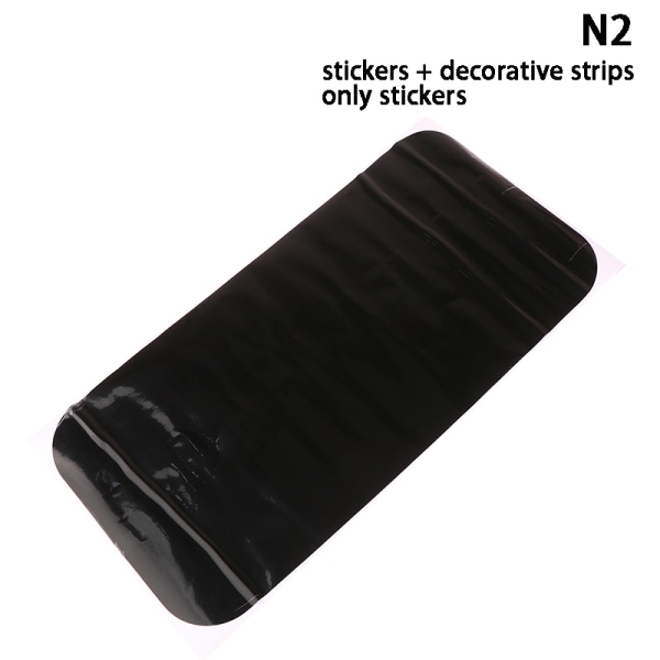 Sort Auto Bil Simulering Panorama Soltag Sticker Tag Decal 2