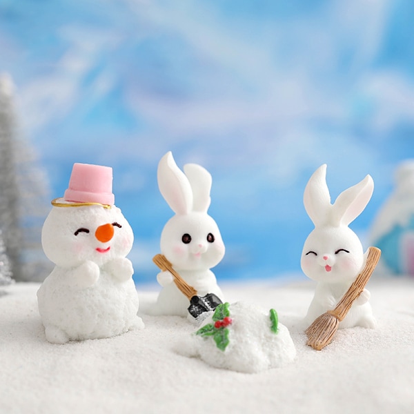 e Porkkanat House Figurines Garden Kodinsisustus Micro Landsca A3