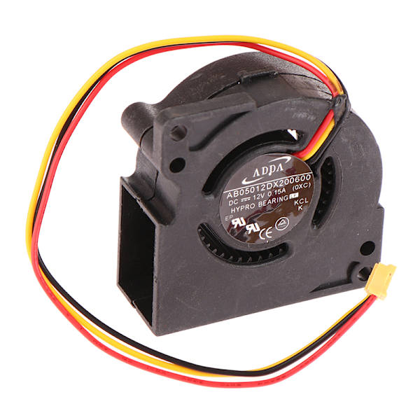 1 stk til AB05012DX200600 projektor blæser blæser DC12V 0,15A 3 ledninger