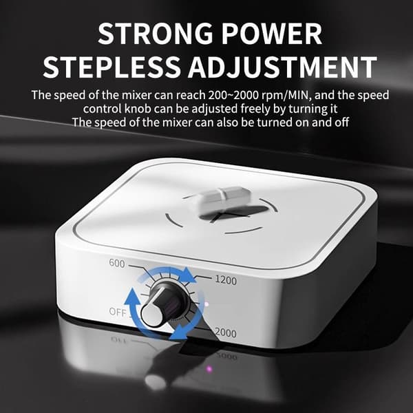 1 sett laboratorie mini magnetisk elektrisk rører automatisk med Charging model line