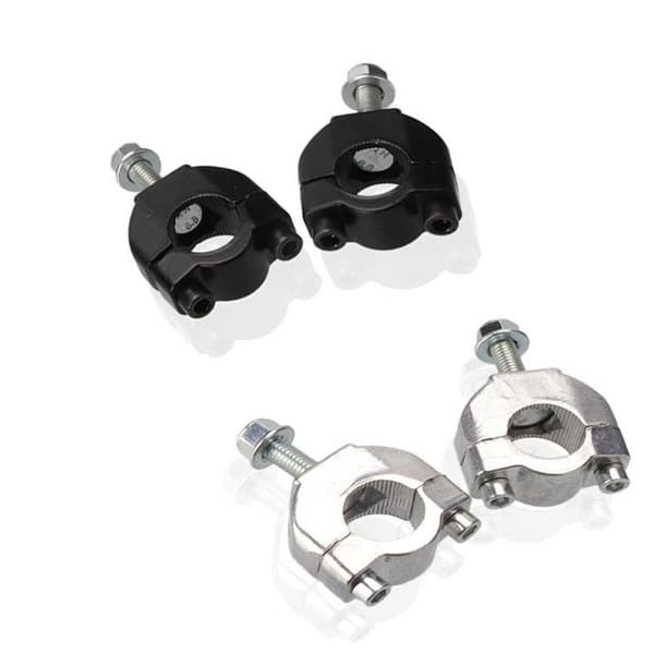22MM Motorsykkelstyrefeste Citycoco Tilbehør Silver