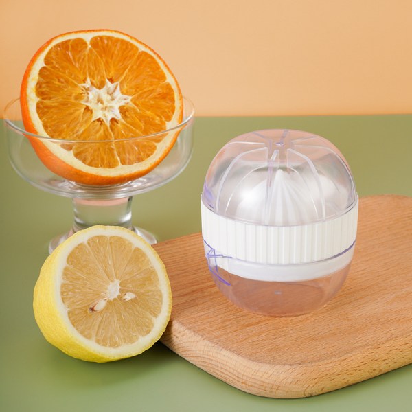 Juicer Fruit Press Kannettava manuaalinen Citrus Lemon r Multi-Functio White 1