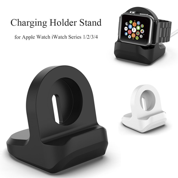 Ladestasjon Stativ Lader Holder for Watch iWatch Black