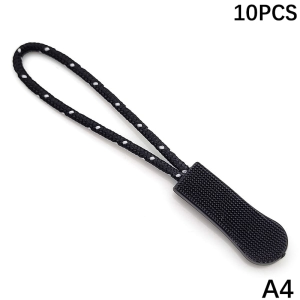 Nytt 10 st Dragdragkedja End Fit Rep Tag Replacement Clip A4