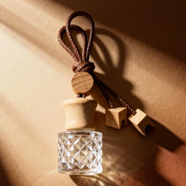 1 stk bilparfymeflaske ornament aromaterapi eterisk oljeflaske A3