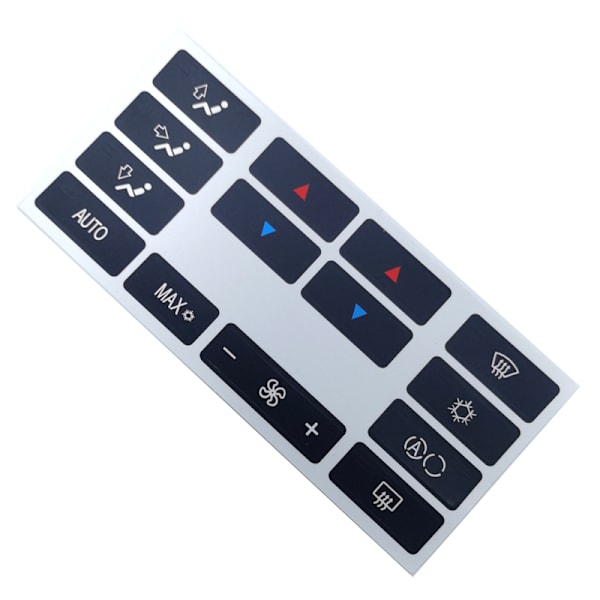 1Set Bil Klimatkontroll Luftkonditionering Switch Button Covers