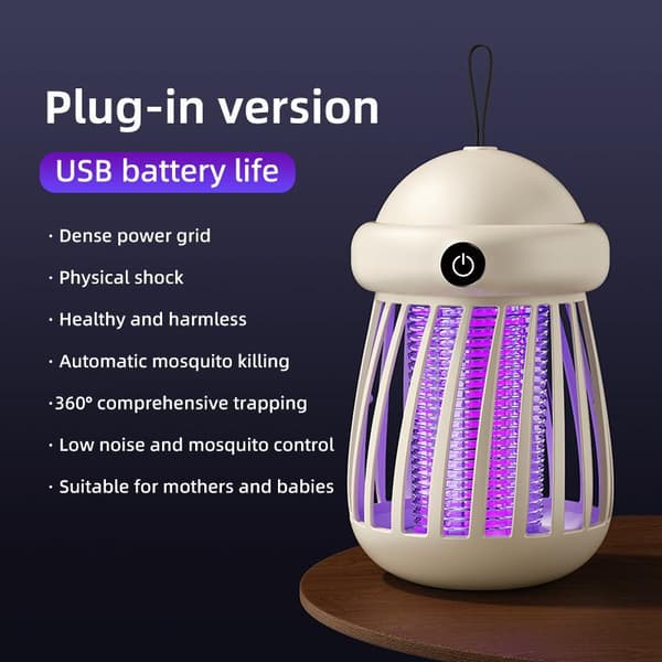 Udendørs Lys Svagt Indendørs Lys Vandtæt Trådløs LED Beige Plug in model