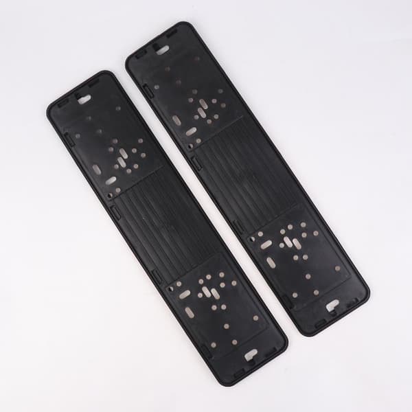 1 stk. RU UA EU nummerpladeholder sort nummerpladeholder mig Carbon
