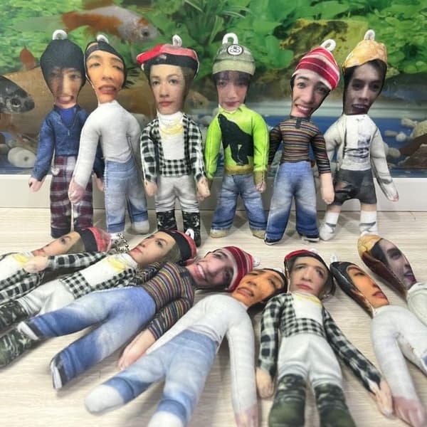 Kawaii Cortis Abstrakt Docka Samlarleksaksmodell För Fans Gåva A4