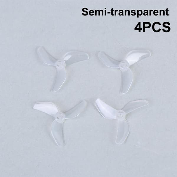4 stk (2CW+2CCW) Tiny Prop 1207 31mm 3-bladet propel til RC FPV A1