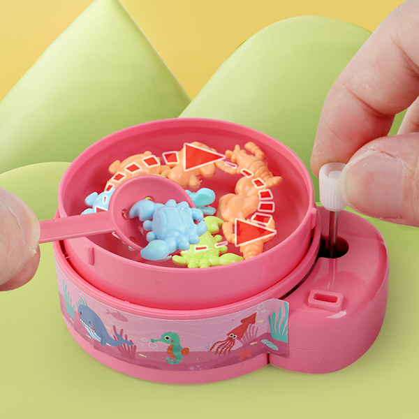 Mini Kalastus Gashapon Peli hine Lelut Lasten Vanhempi-Lapsi I Red