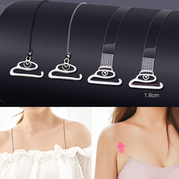 1Pair Bra Accessories Bran olkahihna naisten säädettävä koukku C