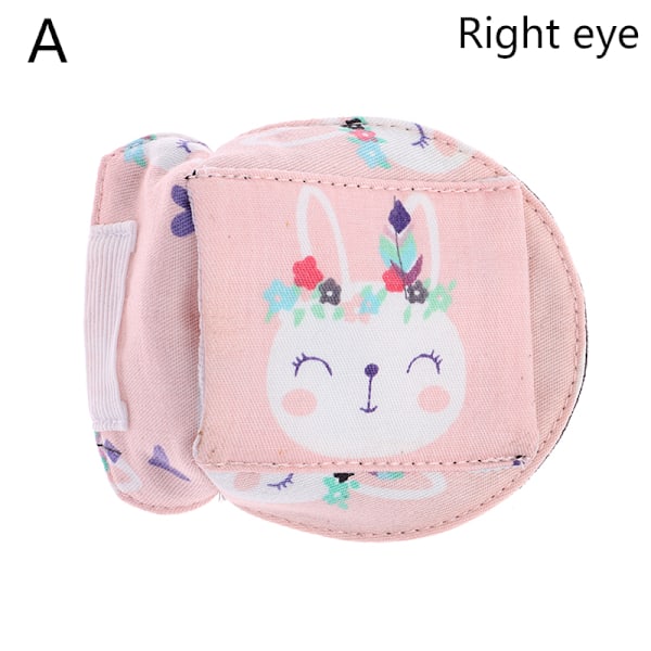 1kpl Cartoon Cotton Single Eye Mask Eye Mask Lazy Eye Patch Chil A/right eye