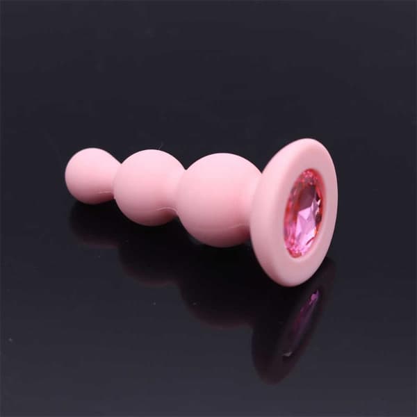 Anal Butt Plug Träningskit Set Pärlor Dildo Prostatamassager T Green Black