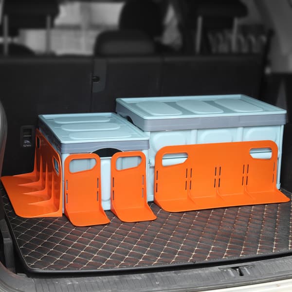 Multifunktionel bilbagagerum 1 stk. bilbagagerumsarrangørholder bagage Gray S