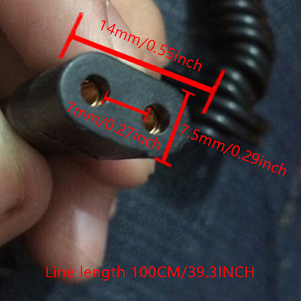 1 stk opladningsledning kompatibel til shaver Power Lead Electric Sha
