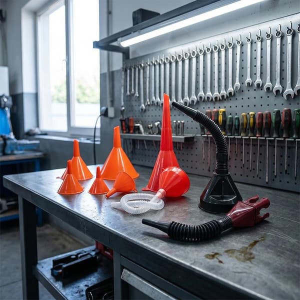8-delers traktsett i plast til bil
