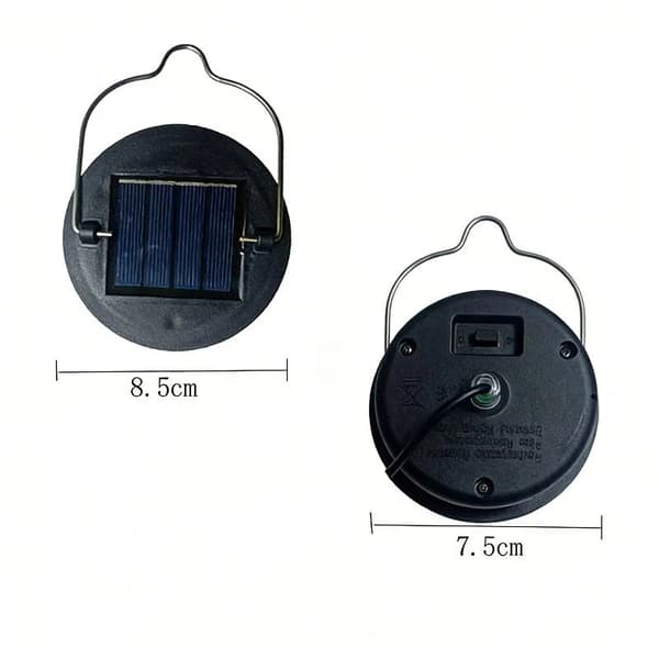 1 stk 400Mah solpanel udskiftningstoppe udendørs belysning DIY A