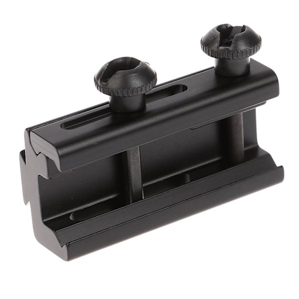 Laxstjärtskena förlängning 20 mm till 14 mm monteringsskena för jakt Tac Black