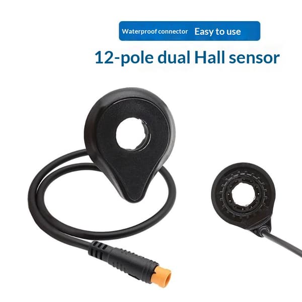 1 st universellt pedalassistanssystem dubbel Hall 12 magnet e-cykel P