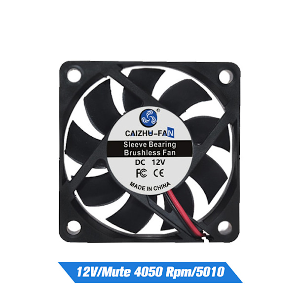 DC5010 5012 Køleblæser 5V 12V 24V CPU Køler Strømforsyningsblæser A3