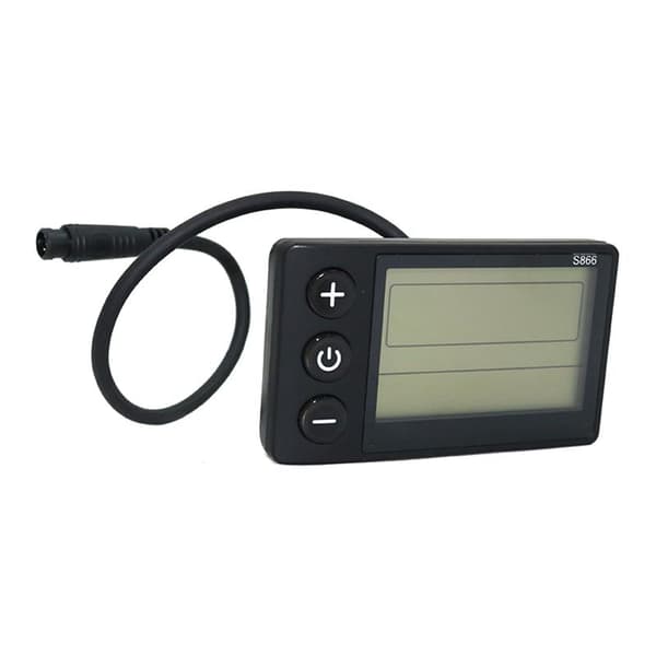 Elcykel S866 LCD-display 24V 36V 48V kontrolpanel cykel A2