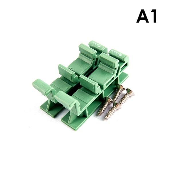 PCB 25mm DIN-skinnemontering Adapter Kredsløbskort Bracket Holder A1