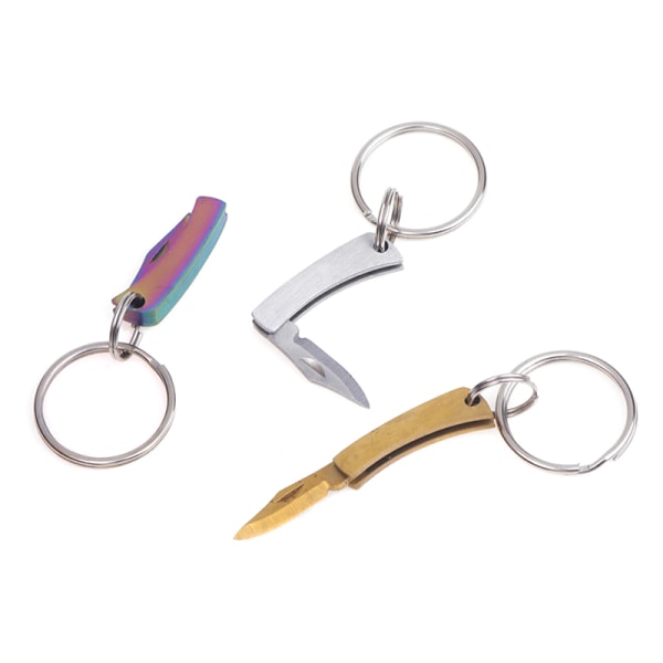 Rustfrit stål Mini Folding Farverig Ultra Small Portable Poc C