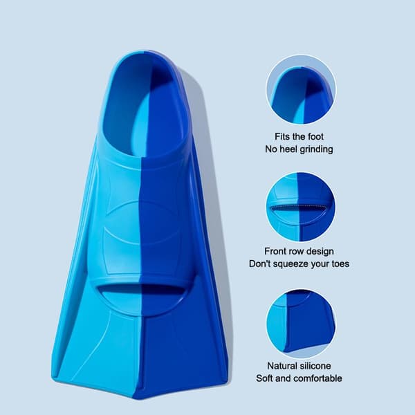 Silikon Simfenor Snorkelfenor Korta Grodfötter Professionella 9