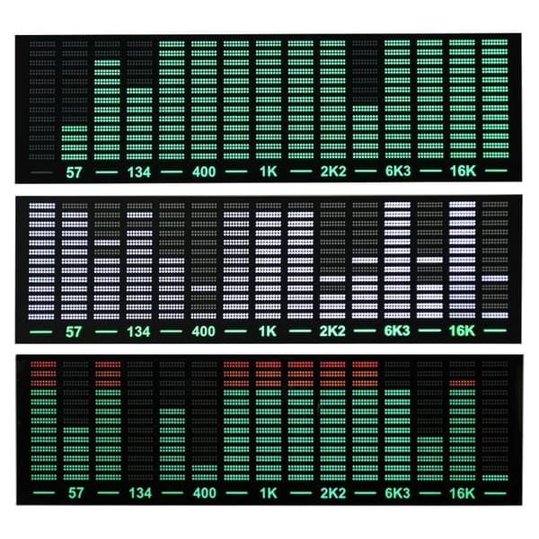 1 stk LED Musik Visualizer Lys 6 Dynamiske Tilstande Lydaktiveret A1