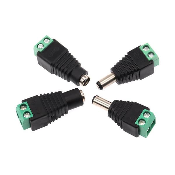 Mann Kvinne Kameraovervåking Videokabel Pluggkontakt Uten Lodding D