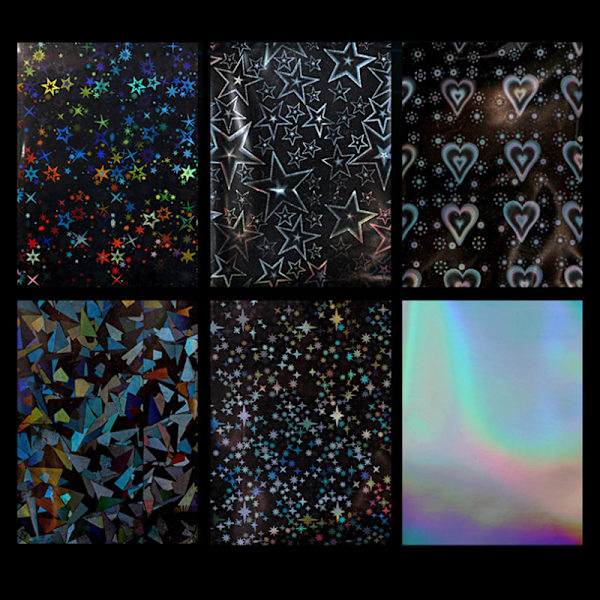 100 st Transparent Kpop Card Sleeves Star Card Cover A3