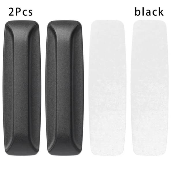 2 stk. Multifunktionelle farvede skabshåndtag black