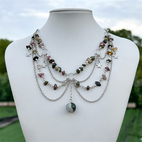 Vihreä Butterfly Kaulakoru Epäsymmetrinen Butterfly Choker Fairycore Gold